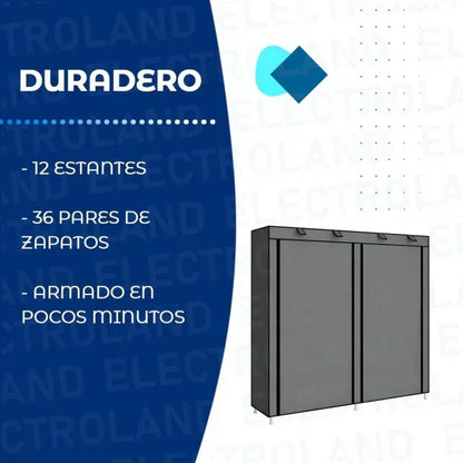 NeatSpace® – Organizador 3 en 1 para Ropa, Zapatos y Botas ✨